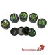 Grinder Kañamero Metal Crazy Leaves 4 partes 52 mm