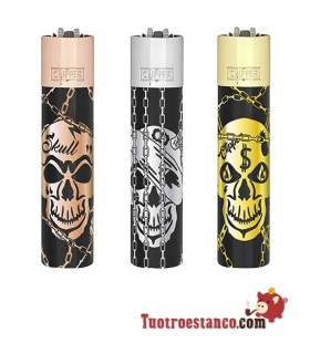 Clipper Metálico Deadly Chains + estuche