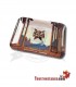 Metal Tray Buho Sunset Forest 18x14 cm