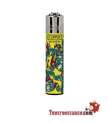 Clipper Fortuna in fiamme