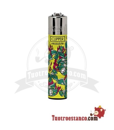 Clipper Luck en feu