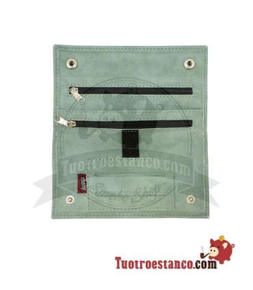 Housse de porte-tabac semi-cuir pour double fenêtre
