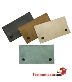 Funda porta tabaco Semipiel para doble ventana