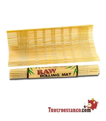 Tapete de Bambu, Tapete de Rolamento RAW