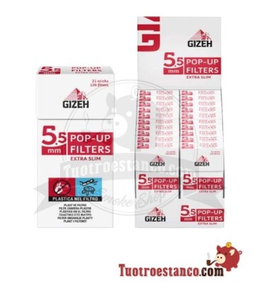 Filter Case Gizeh 5.5 mm - 20 boxes