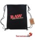 Mochila de Tela Raw Black