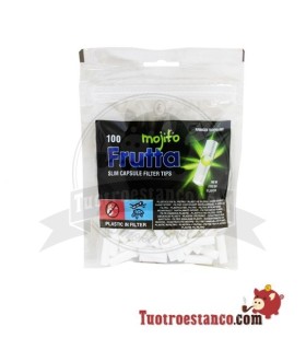 FRUTTA-Mojito-6mm-Filter mit Kapsel 100 Einheiten