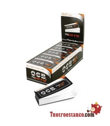 Estuche de Filtros de cartón OCB Precortados Adjust - 25 filtros