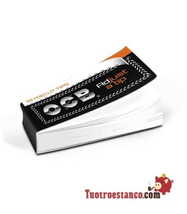 Estuche de Filtros de cartón OCB Precortados Adjust - 25 filtros