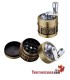 Gold & Silver Grinder 3 parts 40 mm