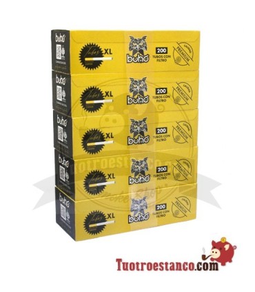 Tubes Buho 200 XL Filtre Long - 5 Boîtes