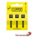 Lot de 3 silex de rechange pour clipper