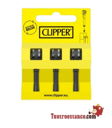 Pacchetto di 3 pietra focaia di ricambio per Clipper