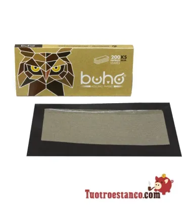 Coruja Castanha Papel Tamanho Rei Slim 200