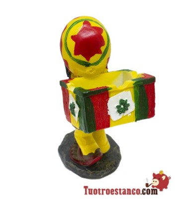 Posacenere Piedino in Poliresina Dreadlock GT32