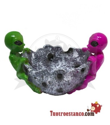 Polyresin Aschenbecher 2 Alien GT70