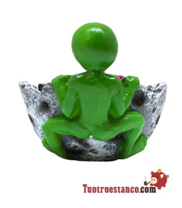 Polyresin Ashtray 2 Alien GT70