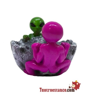 Polyresin Aschenbecher 2 Alien GT70
