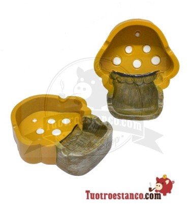Polyresin Paddenstoel Asbak