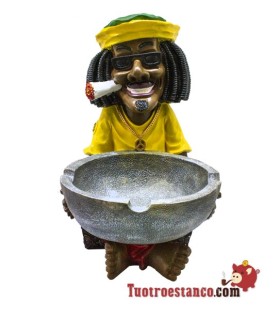 Posacenere gigante in poliresina rasta