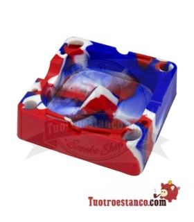 Silicone Ashtray with Compartments