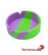 Cendrier rond en silicone