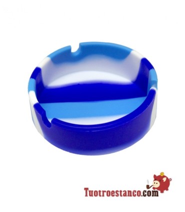 Cendrier rond en silicone