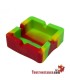 Square Silicone Ashtray