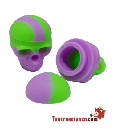 Récipient en silicone pour résine de crâne