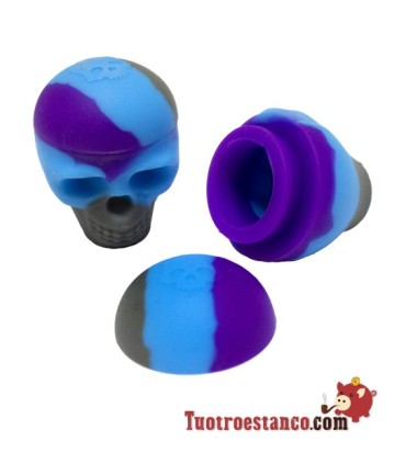 Récipient en silicone pour résine de crâne