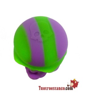 Envase Silicona para Resina Calavera