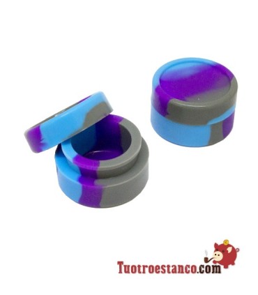 5 ml coloured silicone container