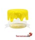 Mini bocal en verre avec fermeture en silicone, 3 ml