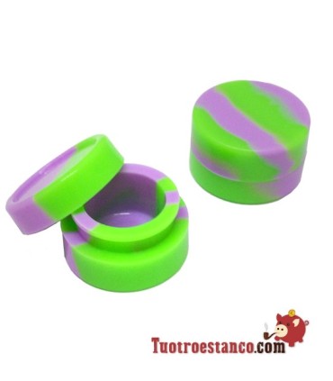 5 ml coloured silicone container