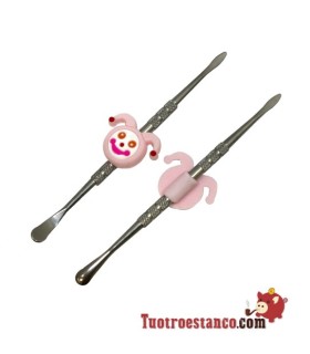 Silicone decorato Dabber 12 cm