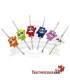 Decorated Dabber 12 cm Silicone
