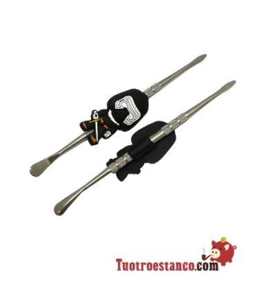 Silicone decorato Dabber 12 cm