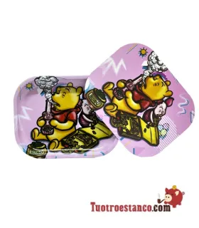 Plateau métallique + Le couvercle de Winnie