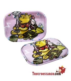 Plateau métallique + Le couvercle de Winnie
