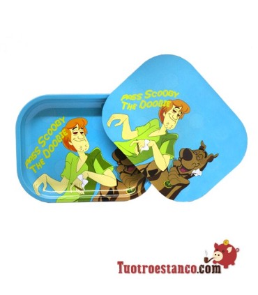 Bandeja Metálica + Tapa Scooby Doo