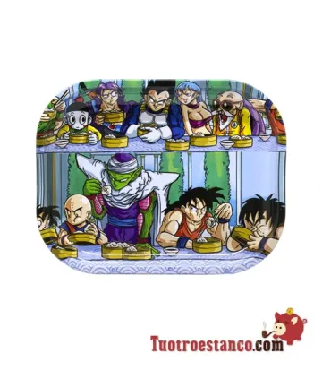 Bandeja de Metal + Última Gyoza da Tampa Goku