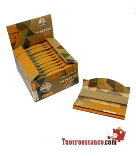 Organic Giza Paper King Size Slim 107mm + Tips - 25 booklets
