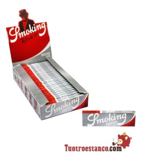 Papier Smoking Argent 78 mm - 25 livrets