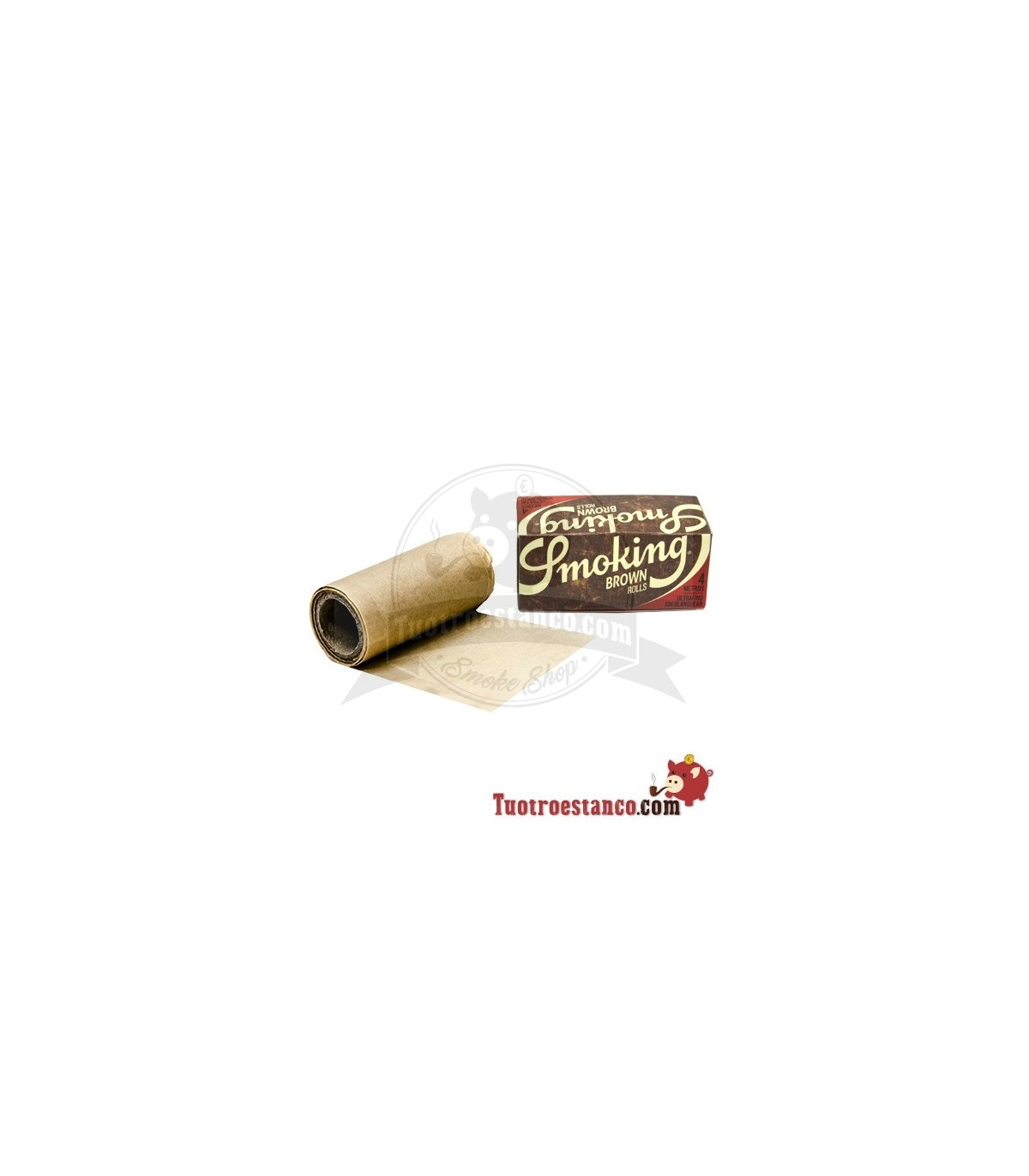 Smoking Brown Roll caracteriscas, contains 4 m and measures 44 mm