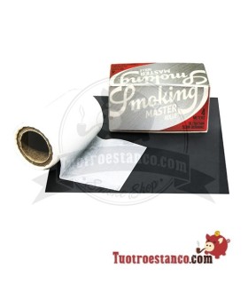 Silbernes Rauchpapier 4-Meter-Rolle