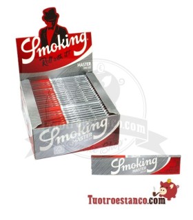 Carta da smoking argento King Size 110 mm, 50 libretti