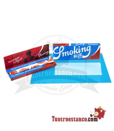 Blue Smoking Paper No. 8 70 mm