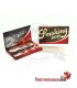 Papier de smoking marron à double fenêtre 70 mm