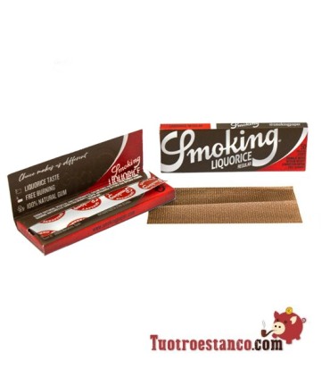 Papel Smoking Regaliz Nº 8 de 70 mm