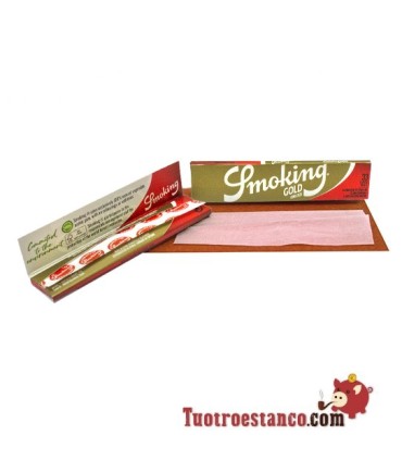 110mm King Size Gold Smoking Paper